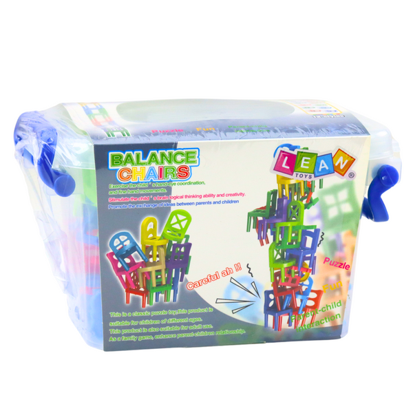 Falling Balance Chairs Arcade-Spiel 36 Teile Bunt