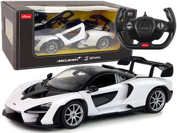 Car R/C McLaren Senna Rastar 1:14 Weiß mit Fernsteuerung
