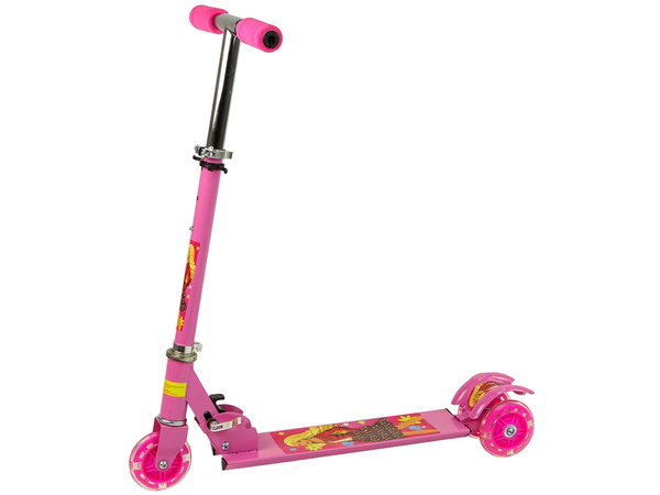 Tricycle Pink LED Luminous Wheels