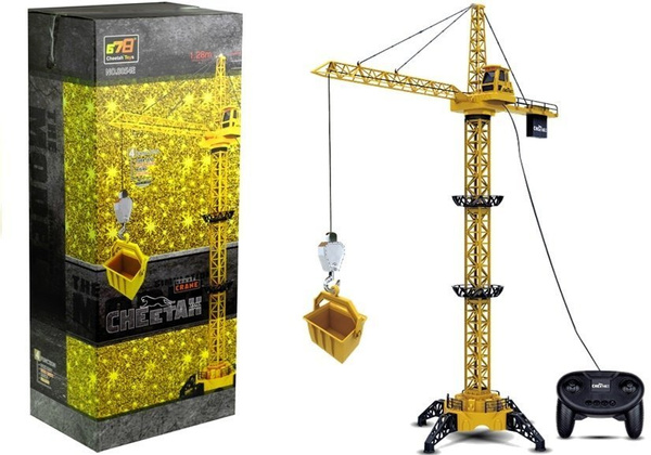 Zdalnie Sterowany Żuraw Dźwig Wysięgnik Duży R/C