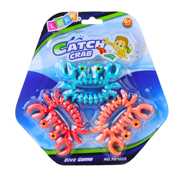 Diving Toys Water Fun Colorful Crabs 3 pcs.
