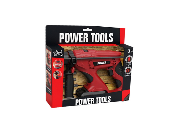 DIY Drill Red Battery-Powered Drills