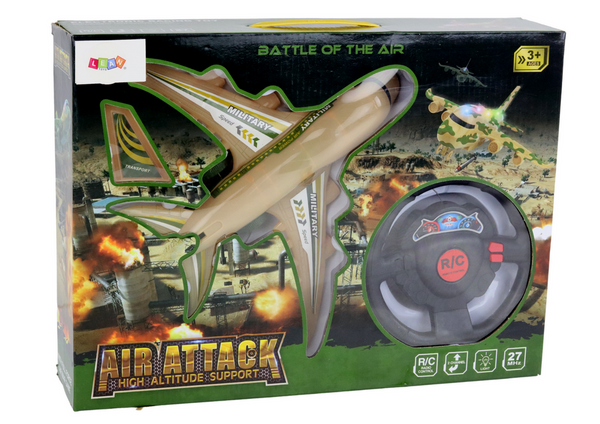 R/C Airplane Remote Controlled Military Camo Lights Remote Control