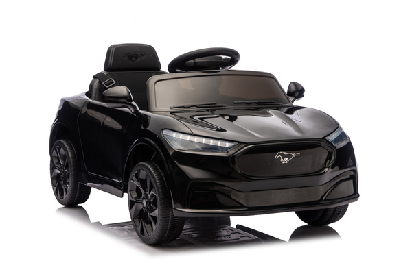 Ford Mustang Mach-E Black 24V Battery-Powered Car