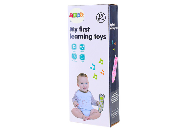 Interactive TV Remote Control For Toddler Educational Light Sound