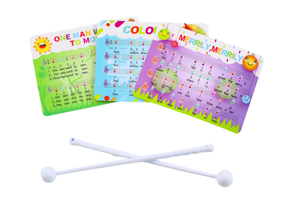 Piano Cymbals Bells For Toddlers Yellow