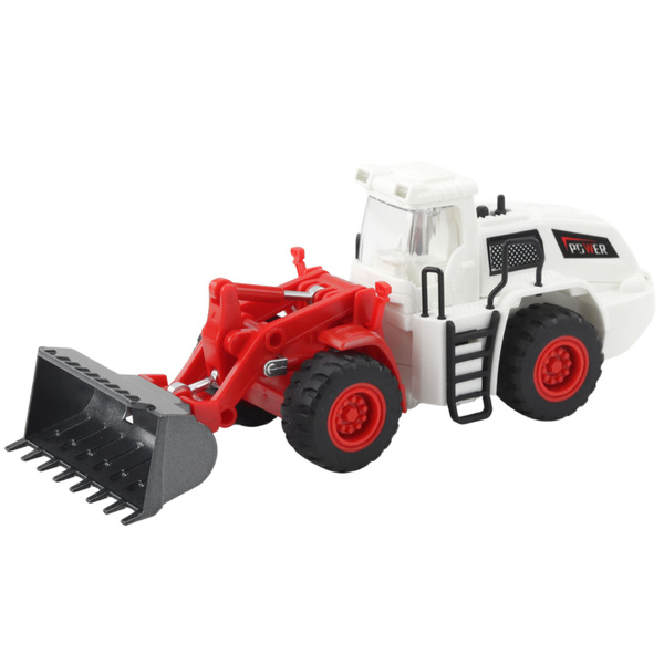 Construction Vehicle Excavator Bulldozer Movable Metal Bucket Lights Sounds