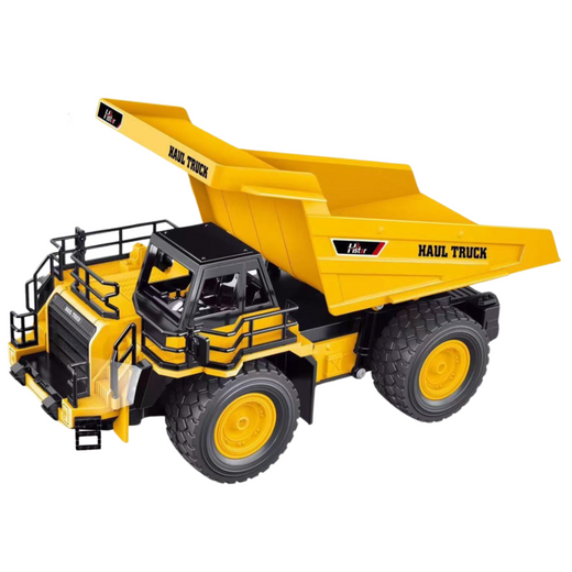 Ferngesteuerter RC-Mining-Muldenkipper 2.4G 9CH Gelb