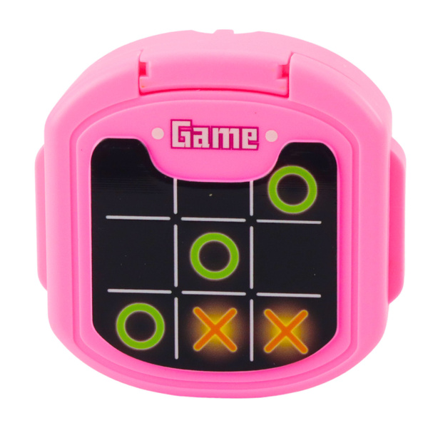 Tic Tac Toe Electronic Game 9 Modes Pink