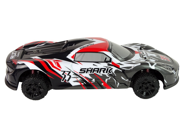 Sportwagen R/C 1:8 Grau Weiß