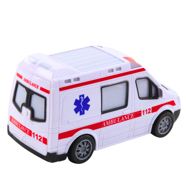Battery Operated Ambulance Lights Sounds White