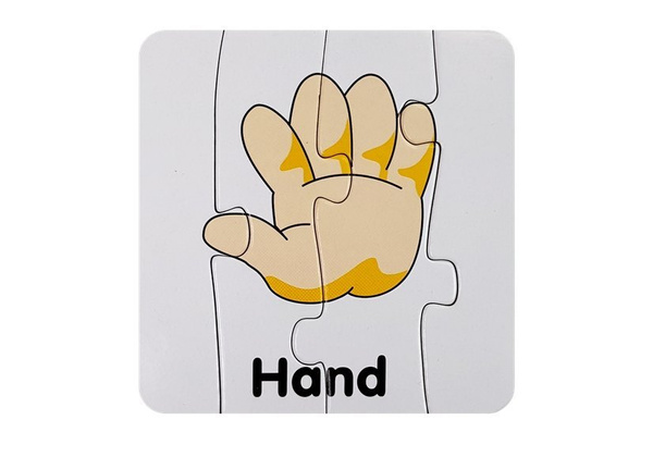 Educational Puzzle Body Parts Jigsaw Puzzle 10 English Connections