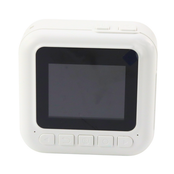 Instant Camera with Thermal Printer Games 3 Rolls White Panda