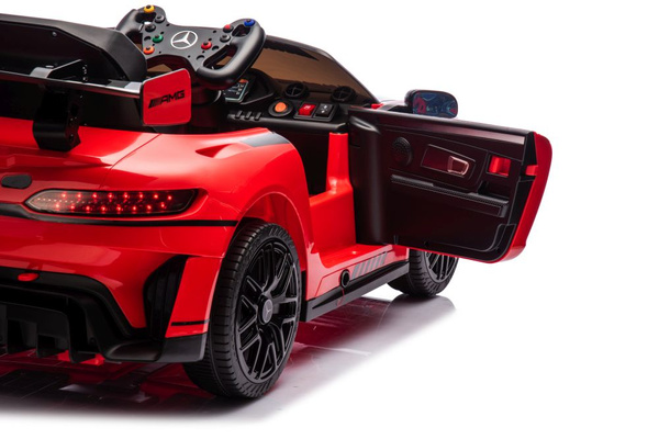 Battery-powered car Mercedes AMG GT3 Red