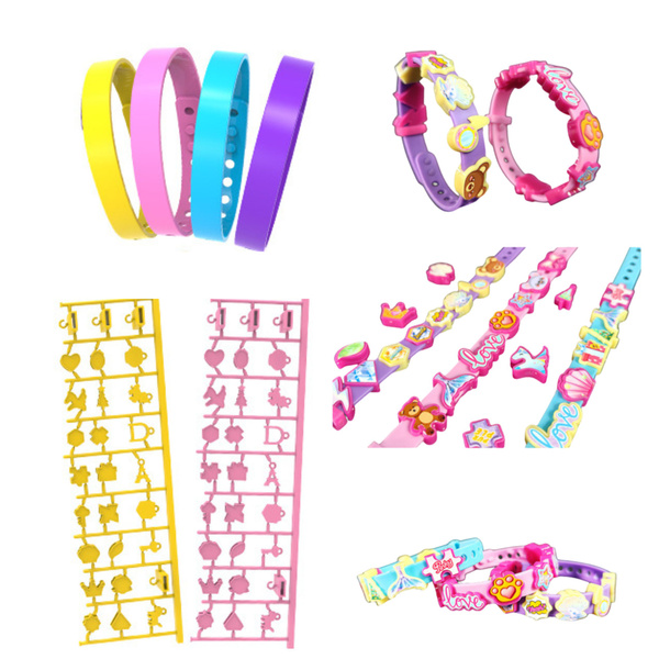 DIY Armband Set Tier Charms 4 verstellbare Armbänder