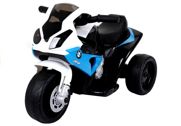 Motorrad BMW S1000RR Blau Elektromotorrad Kinderfahrzeug Fahrzeug