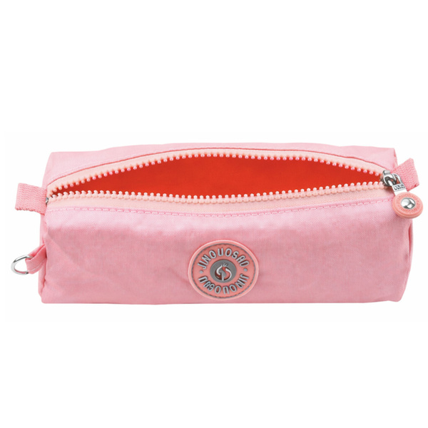 Federmäppchen für die Schule, Einzelfach, Rosa, 21,5 cm