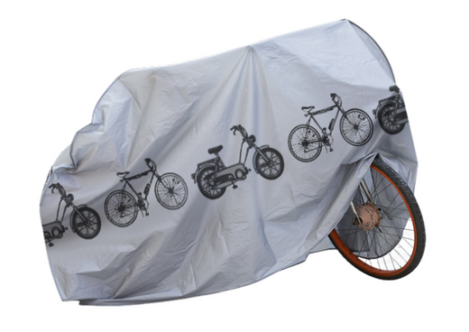 Abdeckung mit Klettverschluss für Fahrrad, Roller, wasserdichtes Material, 210 x 100 x 64 cm
