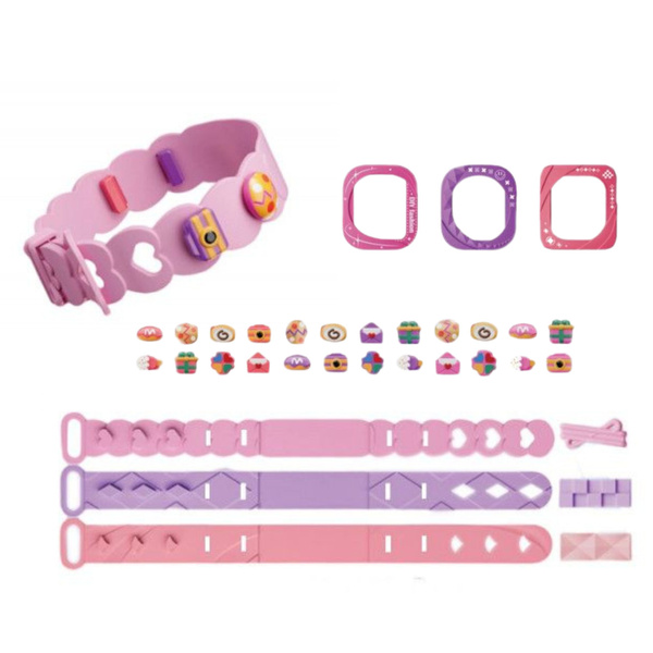 DIY Watch For Kids Interchangeable Adjustable Bands Decorative Beads