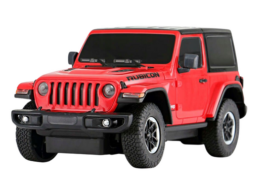 Car R/C 1:24 Remote Controlled JEEP Wrangler JL Rubicon Red
