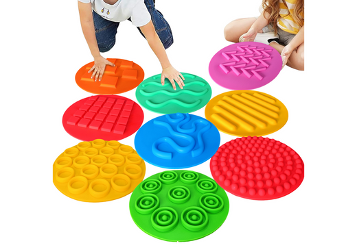 Silicone Discs Sensory Boards Colorful Sensory Path 20 Pcs