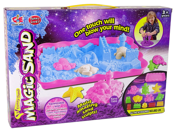 Kinetic Sand Coloured Moulds Set