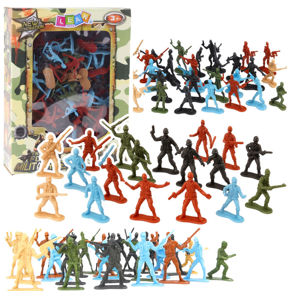 Large Set of Military Soldiers Army Figures