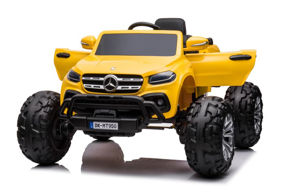 Battery Car Mercedes DK-MT950 4x4 Gold-Yellow Lacquered