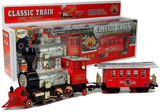 Classic Train Battery Operated Smoke Sound Light Effects