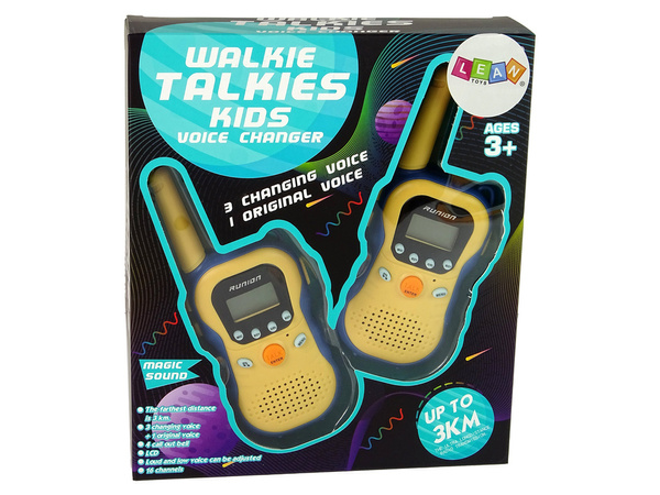 Walkie Talkies für Kinder Yellow