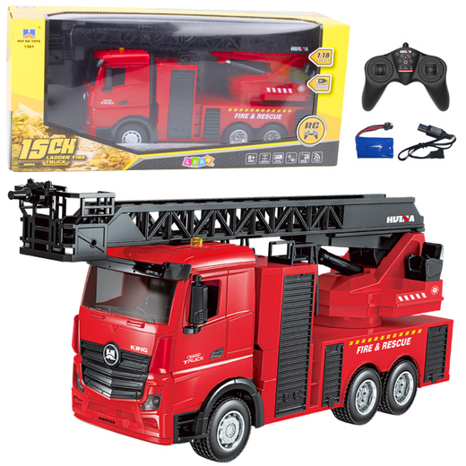 Ausziehbare Leiter für Feuerwehrautos, Huina 1:18