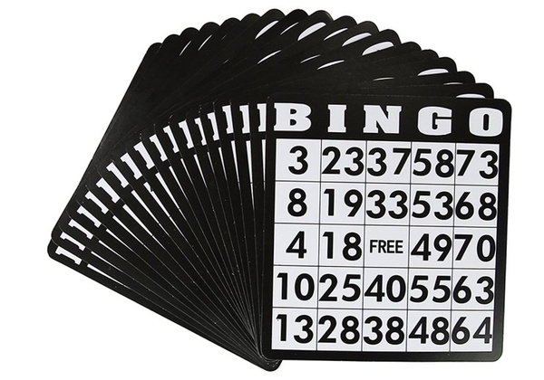 Metal Bingo Game Set Reusable Cards Lottery Machine