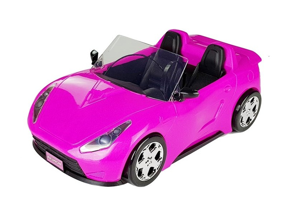 Puppenauto Pink Cabriolet 34 cm