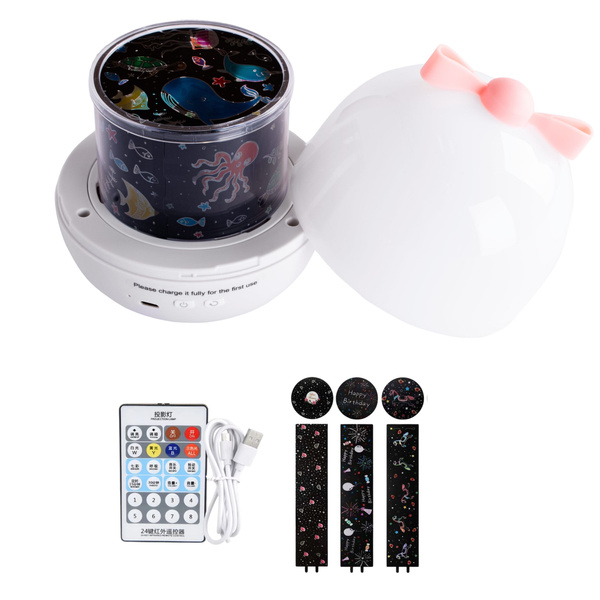 Star Projector for Children Night Light 6 Interchangeable Projections