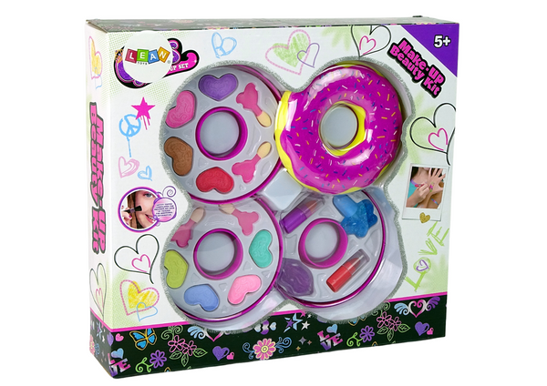 Donut Eye Shadow Lipstick Palette For Kids