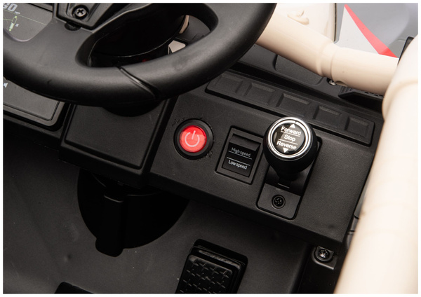 Kawasaki JS330 24V 5Ah Autobatterie, Schwarz und Beige