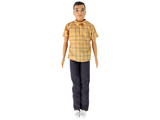 Children's Doll Boy Paulo Shirt Brown Hair