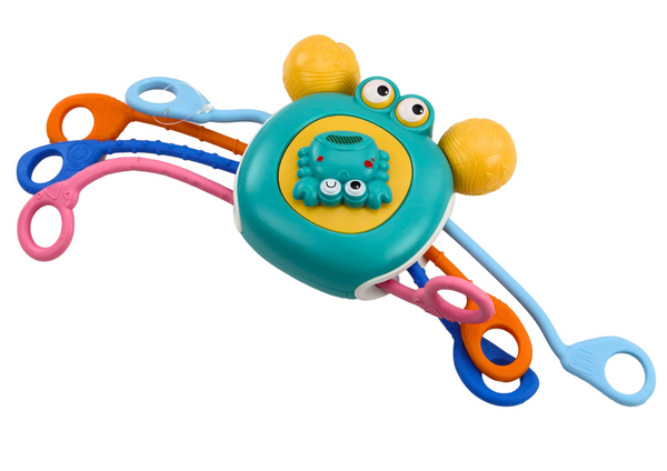 Interactive Sensory Crab Educational Teether For Children