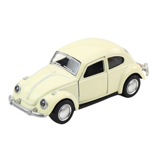Classic Car Beetle Metal Friction Drive 1:36 Mix