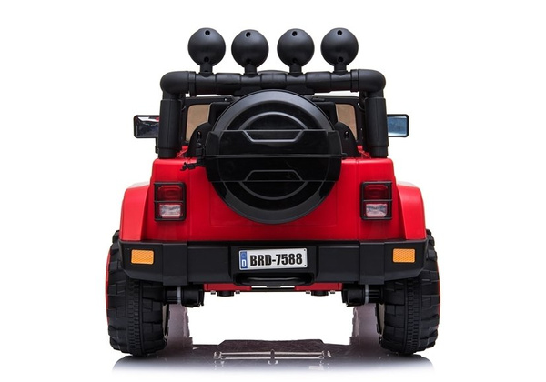 Kinderfahrzeug Jeep BRD-7588 Rot