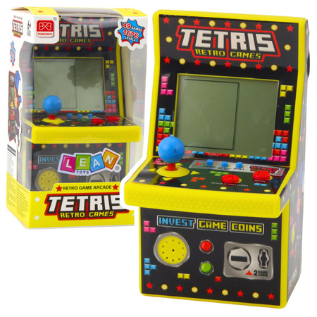 Mini Retro Tetris Spielautomat 49 Spiele 1676 Levels Gelb