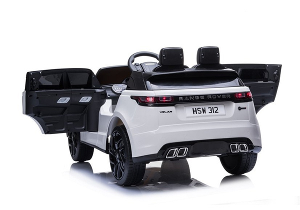 Elektro-Rutschauto Range Rover Weiß