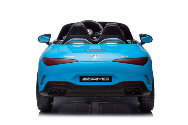 Mercedes AMG SL63 Battery Car, Blue Painted