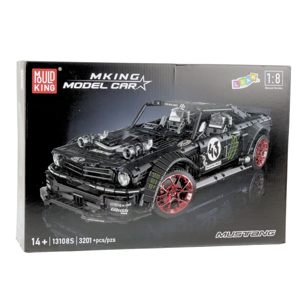 Building Blocks Sports Car Mustang Hoonicorn V2 3201 pcs.