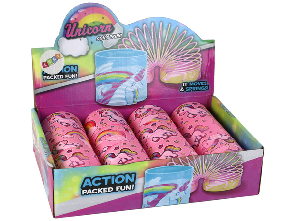 Iconic Light Pink Unicorn Relaxation Spring 6CM