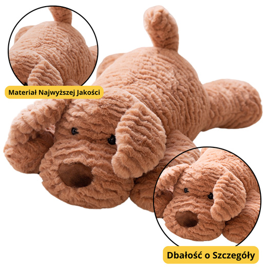 Plush Mascot Cuddly Toy Dog Beige 30cm