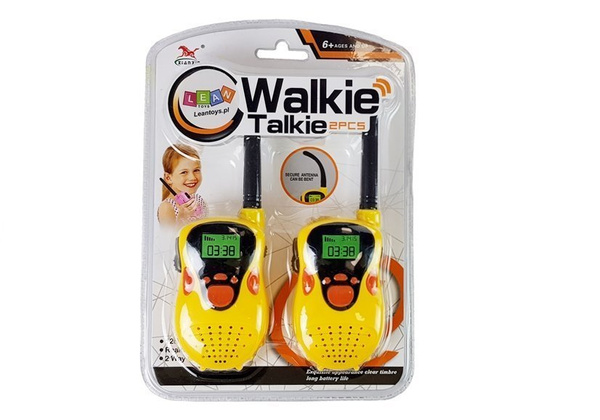 Walkie-talkies Range 100 m Yellow For Children