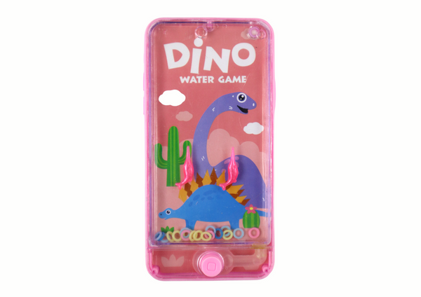 Wasser-Arcade-Spielkonsole, Telefon, Dinosaurier, Rosa