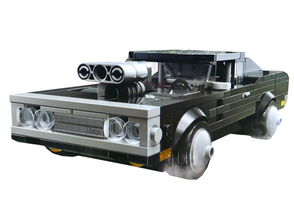 Konstruktionsblöcke Fahrzeug Auto Transformation Roboter 2in1