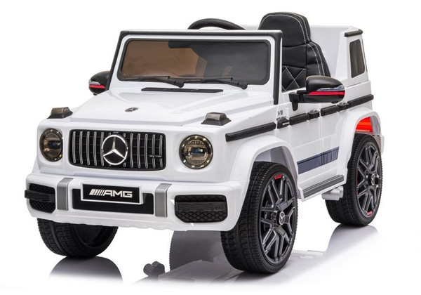 Mercedes G63 AMG Electric Ride On Car – White